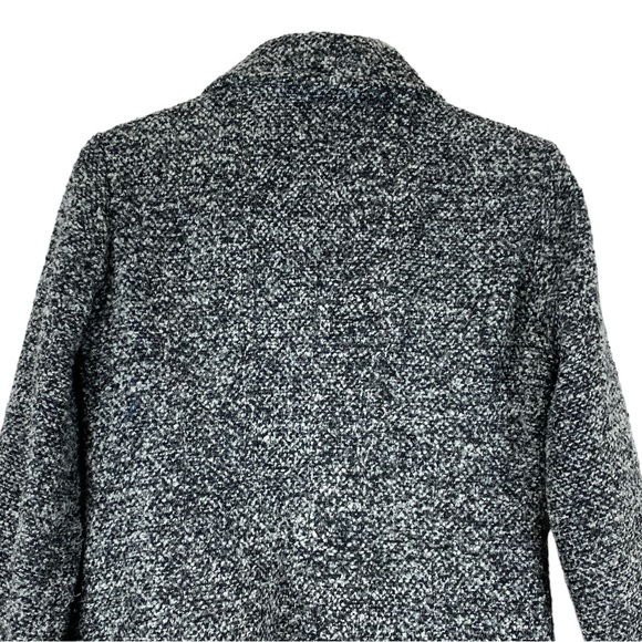 London Fog Blended Wool Coat  Black and White  size Small - Picture 9 of 9